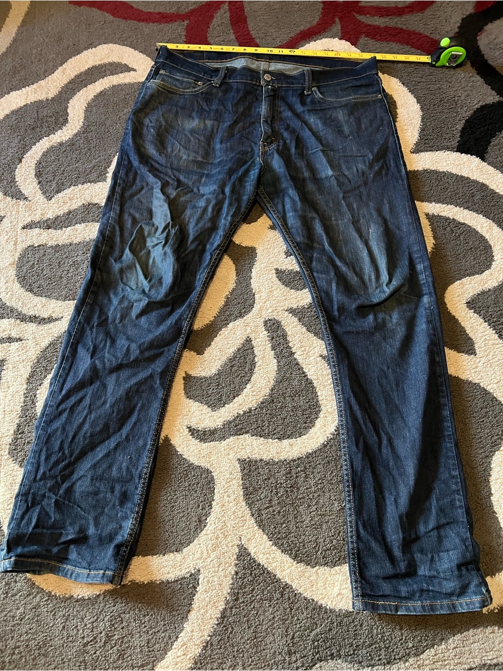 Men's Dark Blue Denim Jeans - Levi's 513
